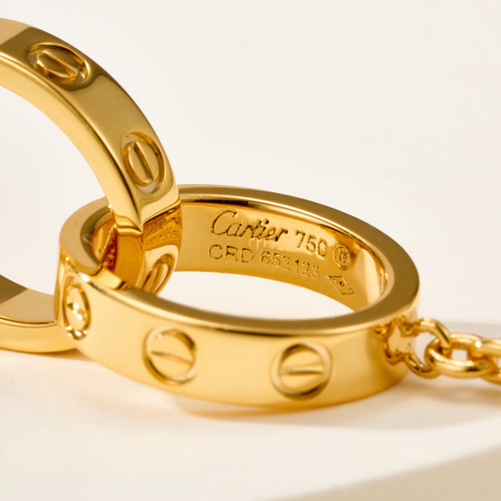 [Stellar Jewelry]LOVE BRACELET DOUBLE RING