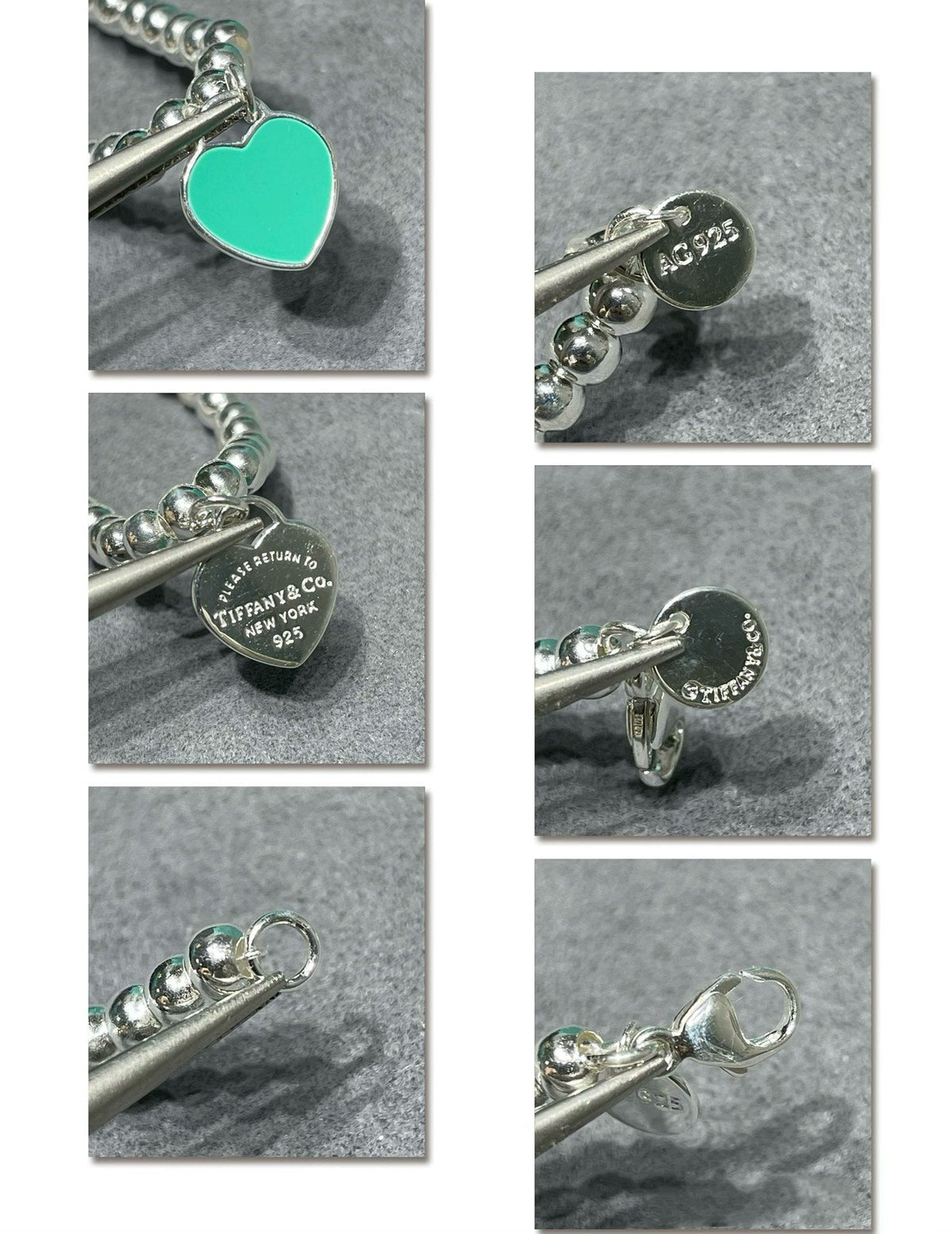 [Stellar jewels]RETURN TO TIF SILVER BEAD NECKLACE