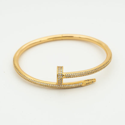 [Stellar Jewelry]JUSTE BRACELET 3.5MM ALL DIAMONDS