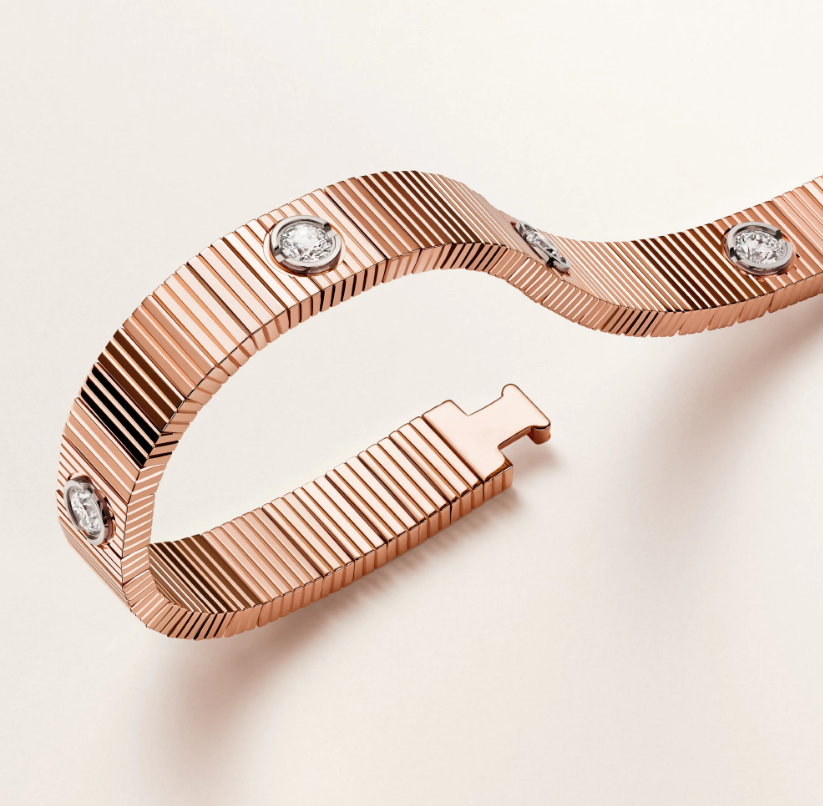 [Stellar Jewelry] NEW 7 MM 7-DIAMOND HEART-SHAPED BRACELET