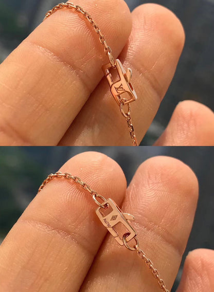 [Stellar Jewelry]BLOSSOM PENDANT PINK GOLD AND DIAMOND
