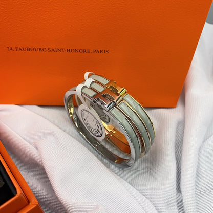 [Stellar Jewelry]CLASSIC HM CLIC GREEN 8MM ENAMEL BRACELET