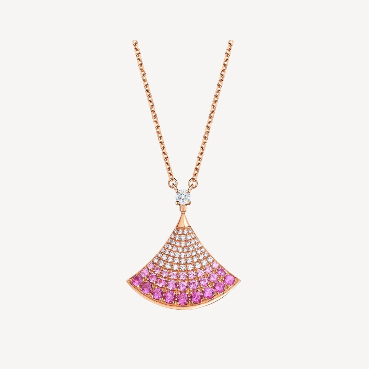 [Stellar Jewelry]DREAM NECKLACE PINK GOLD PINK DIAMOND