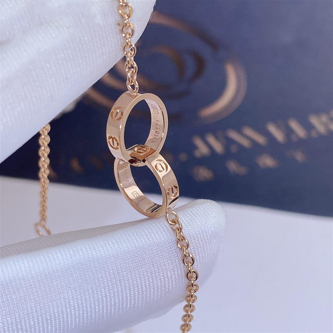 [Stellar Jewelry]LOVE BRACELET DOUBLE RING