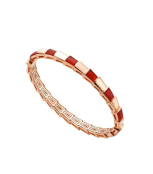 [Stellar Jewelry]SERPENTI BRACELET PINK GOLD RUBELLITE