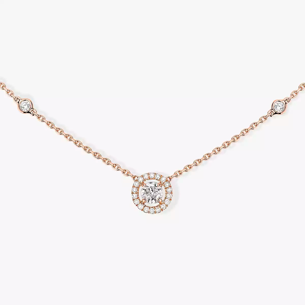 [Stellar Jewelry]Diamond Necklace 0,20ct Brilliant Shape Joy