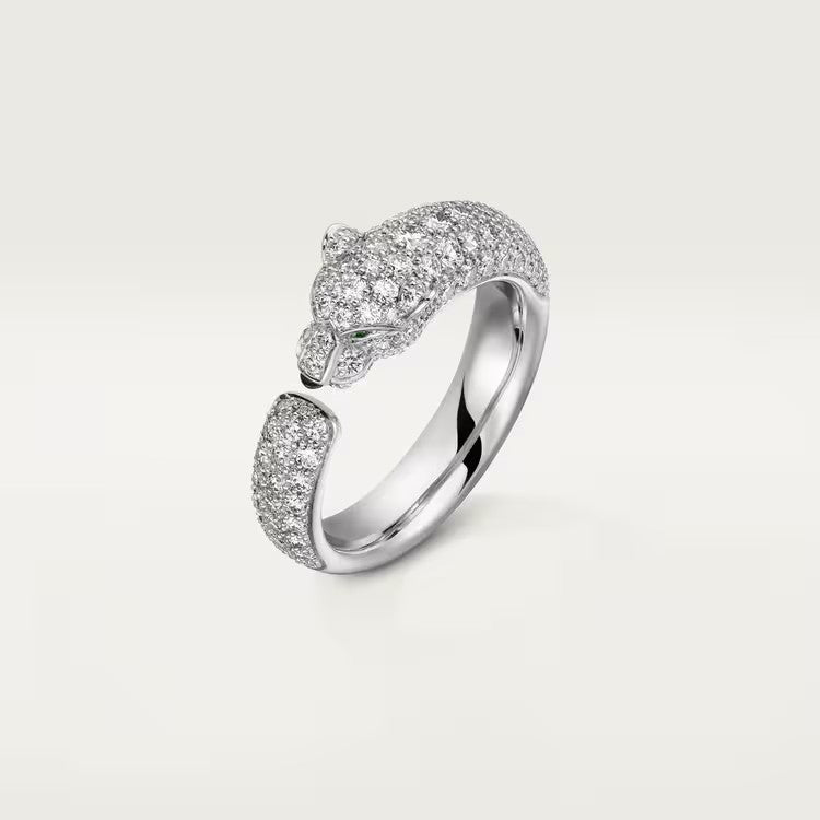 [Stellar Jewelry]PANTHERE FULL DIAMOND SMALL RING