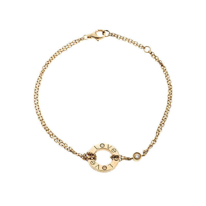 [Stellar Jewelry]LOVE BRACELET 2 DIAMOND