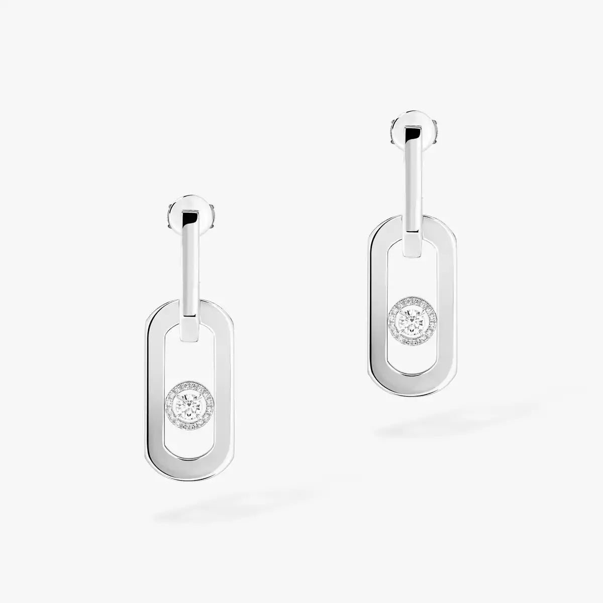 [Stellar Jewelry] So Move XL Diamond Hoop Earring