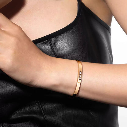 [Stellar Jewelry]Move Noa Diamond Bangle Bracelet