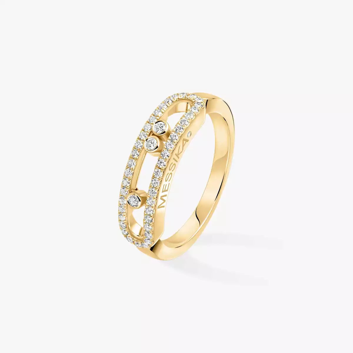 [Stellar Jewelry] Baby Move Gold Diamond Pave_ Ring