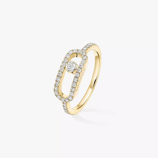 [Stellar Jewelry]Move Uno Diamond Ring in Gold