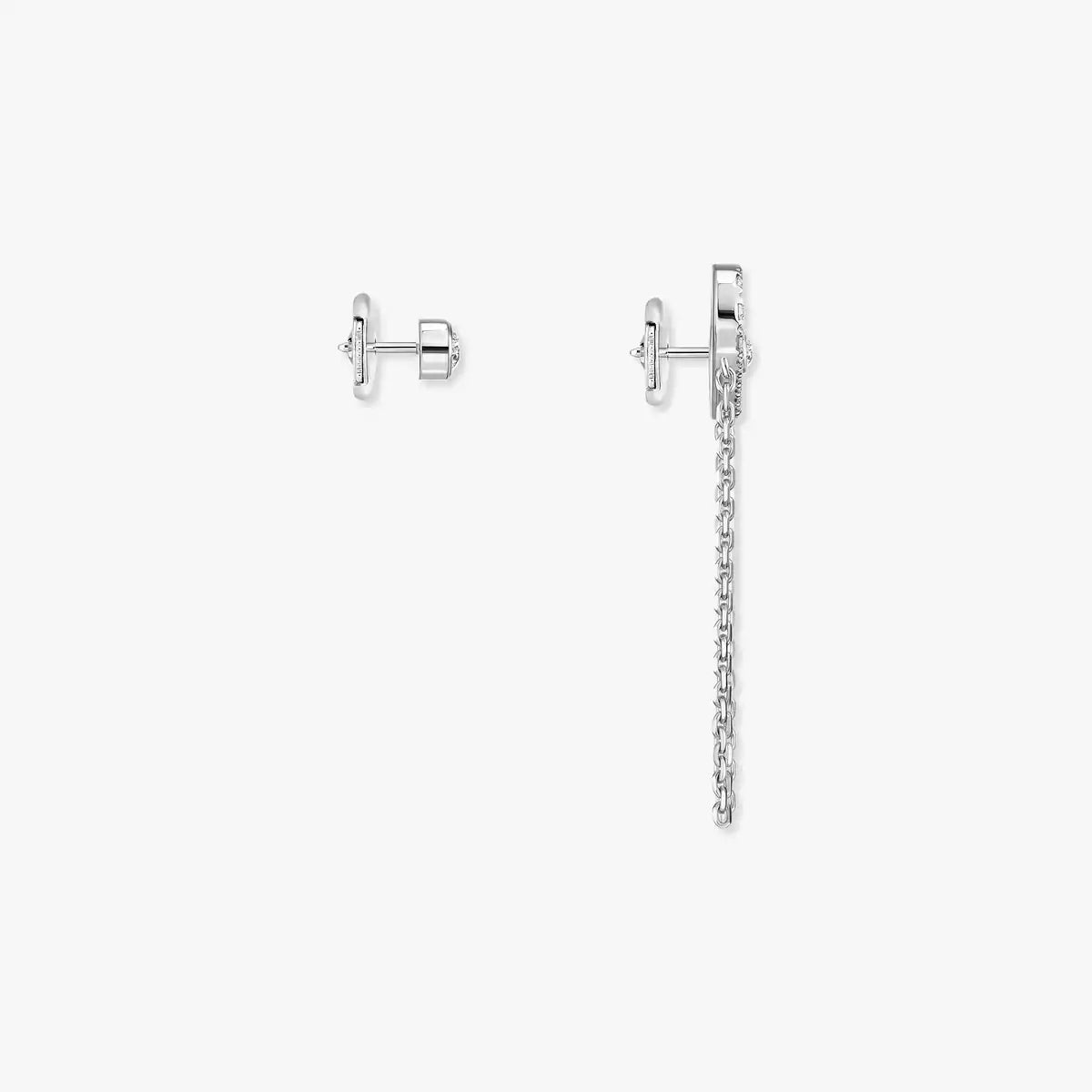 [Stellar jewelry]Move Uno Diamond Earrings