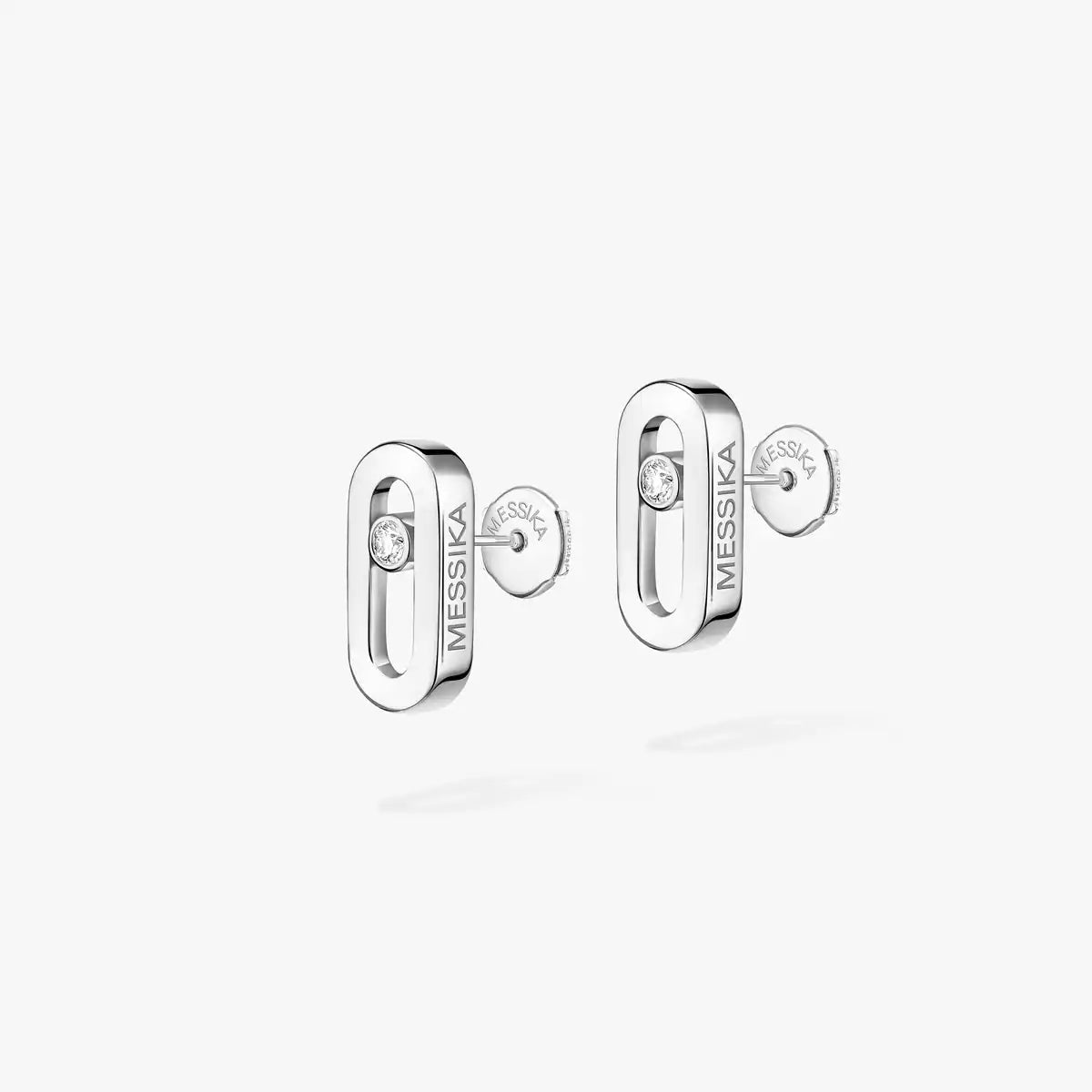 [Stellar Jewelry]Move Uno Diamond Stud Earrings