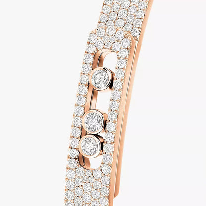 [Stellar Jewelry]Move Noa Full Pavé Diamond Bangle Bracelet