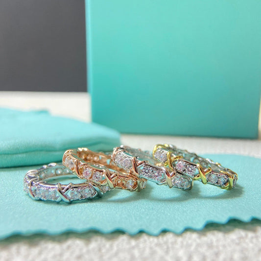 [Stellar Jewelry]SIXTEEN STONE RING ROSE GOLD