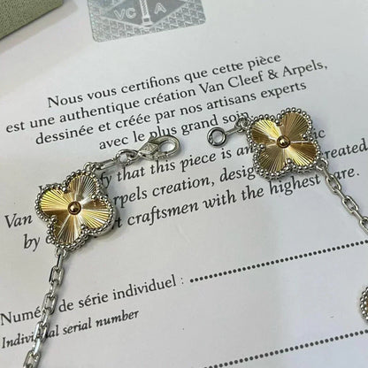 [Stellar Jewelry] CLOVER 5 MOTIF LASER BRACELET COLLECTION
