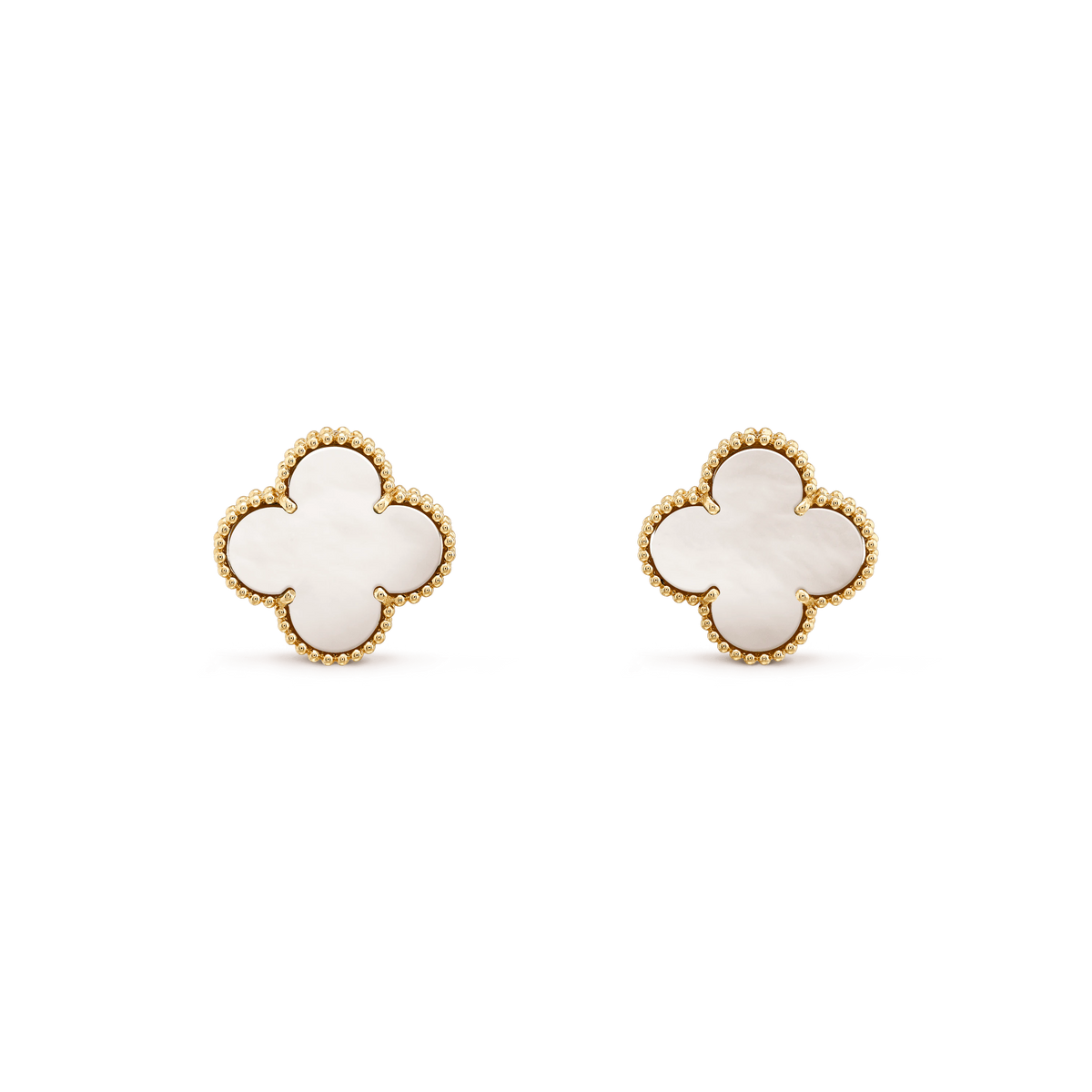[Stellar Jewelry]CLOVER MINI GOLD EARRINGS
