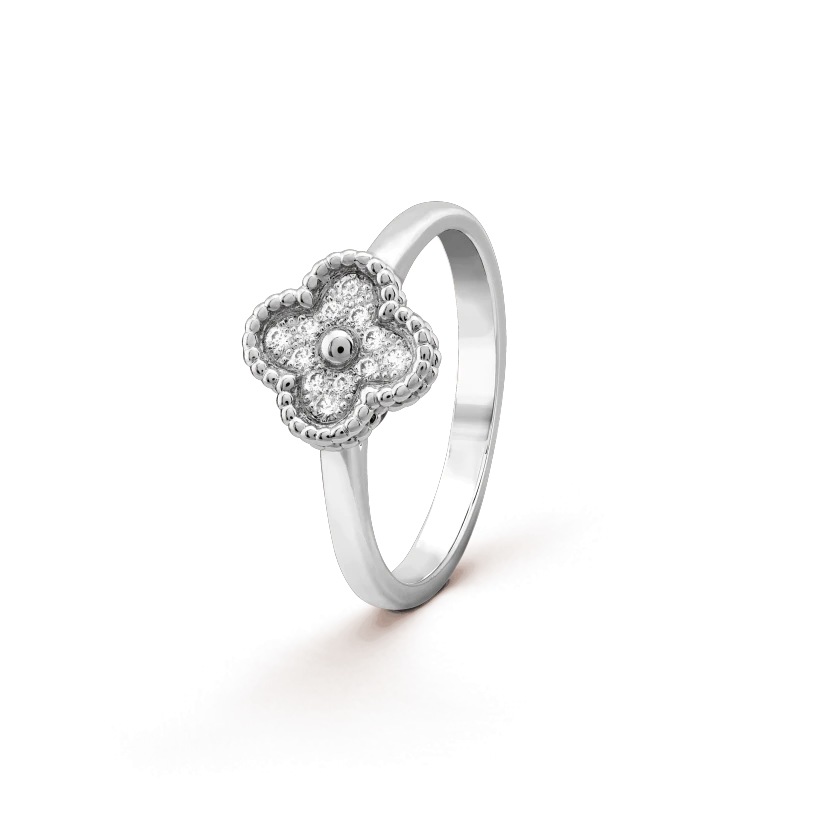 [Stellar Jewelry]CLOVER DIAMOND RING
