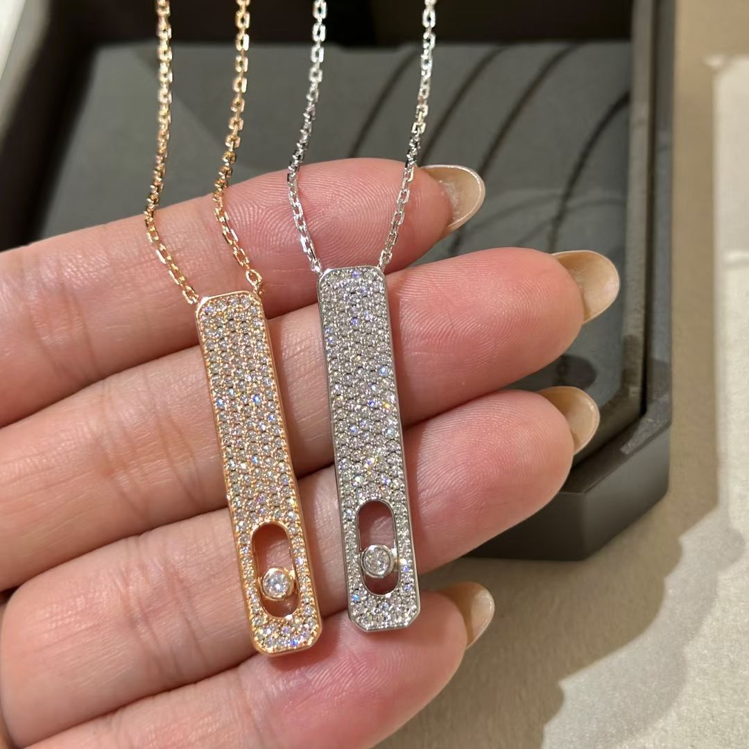 [Stellar Jewelry]MY FIRST DIAMOND PAVED NECKLACE